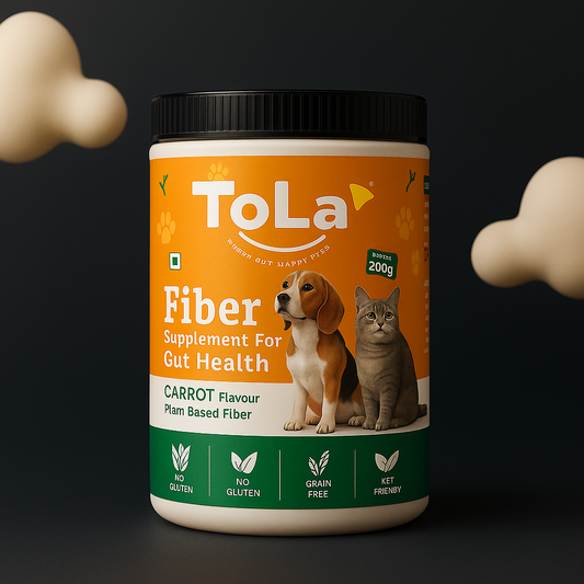 Pet Fiber Supplement with Carrot Flavour