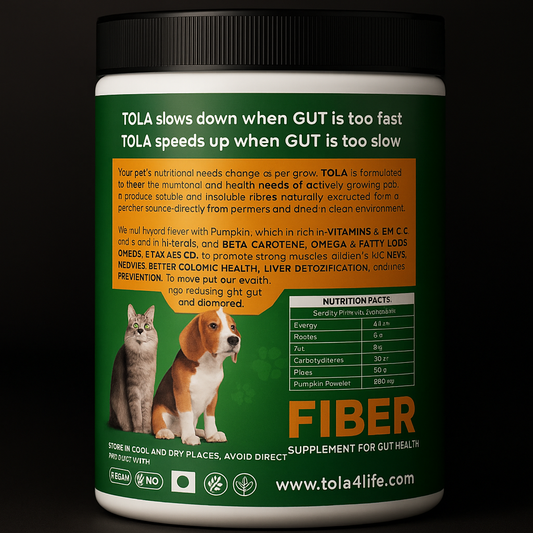 Fiber Supplement with Pumpkin Flavour - 100 g
