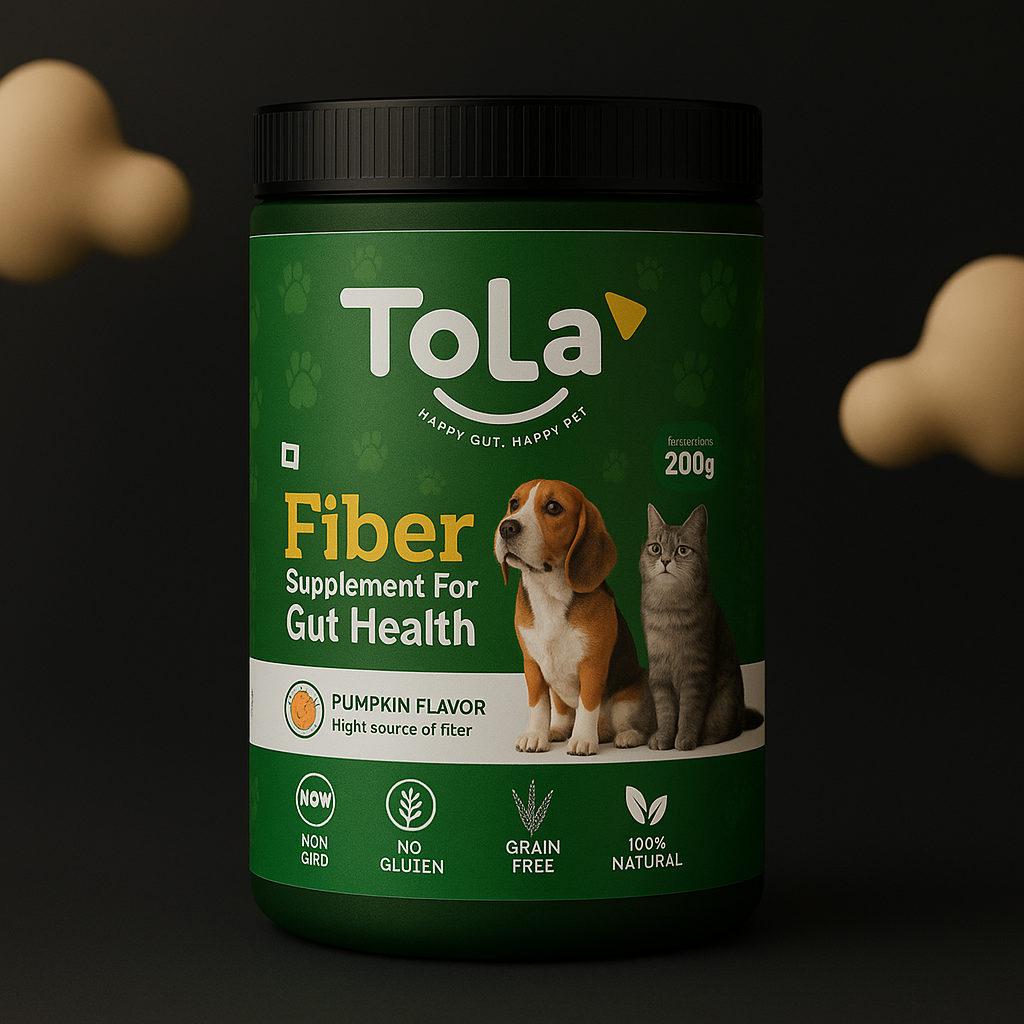 Dog & Cat Fiber Supplement with Pumpkin Flavour
