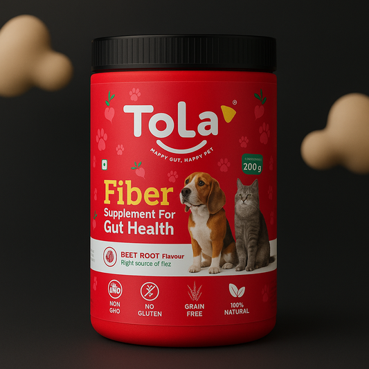Pet Fiber Supplement with Beetroot Flavour