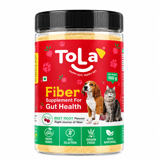 Pet Fiber Supplement with Beetroot Flavour